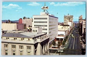 Spokane Washington WA Postcard Small Section Metropolitan Inland Empire c1960