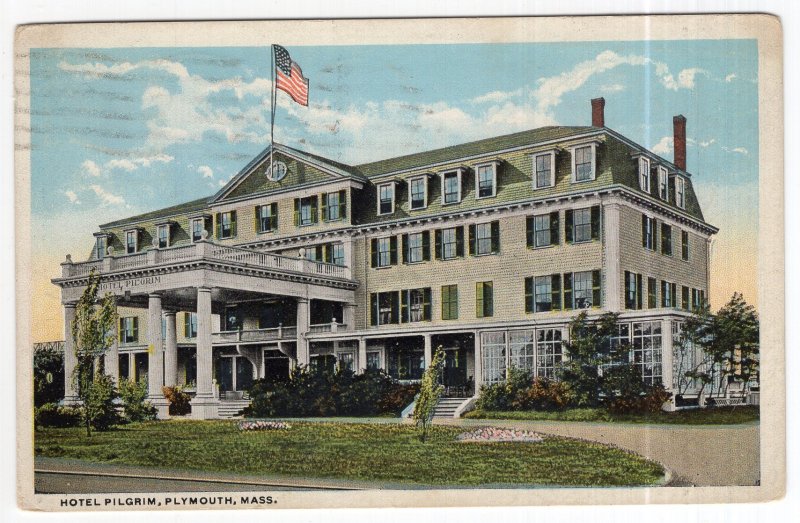 Plymouth, Mass, Hotel Pilgrim