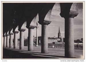 RP, Partial View, Columns, STOCKHOLM, Sweden, 1930-1950s