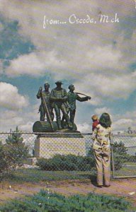 Michigan Oscoda Lumbermen's Monument 1956