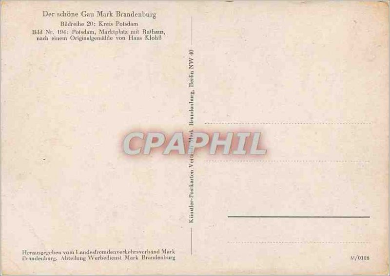 Modern Postcard Der Schone Gau Mark Brandenburg Kreis Potsdam Bildreihe