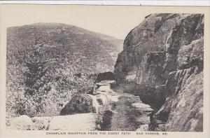 Maine Bar Harbor Champlain mountain From The Emery Path Albertype
