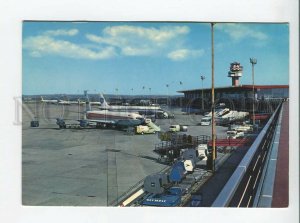 3179340 ROME Airport Leonardo da Vinci old postcard