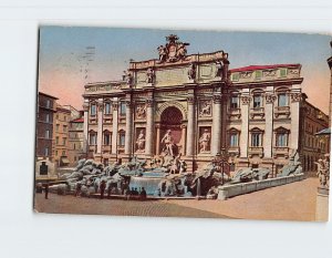 Postcard Fontana di Trevi, Rome, Italy