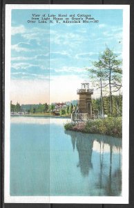 New York - Lake Hotel & Cottages - Light House Grace's Point - [NY-316]