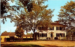 View Salem Towne House Old Sturbridge Village Massachusetts MA Postcard Koppel 