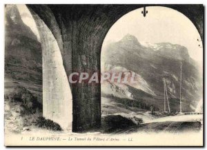 Old Postcard The Dauphine The Tunnel of Villard Arene