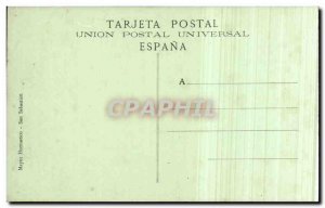 Old Postcard Spain Espana Spain San Sebastian Avenida de la Libertad