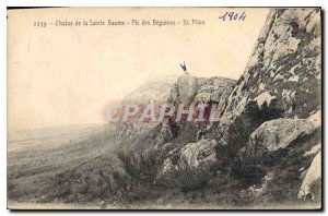 Postcard Old Chain of La Sainte Baume Peak Beguines St Pilon