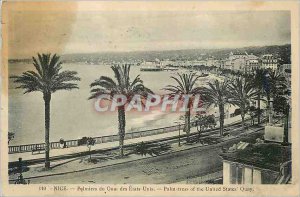 Old Postcard Nice Palmiers du Quai Etas States