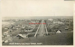 MT, Havre, Montana, RPPC, Bird's Eye View Of City, Wesley Andrews Photo No 59