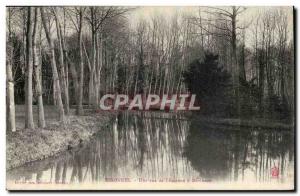 Essonnes Old Postcard A view of a Robinson & # 39Essonne