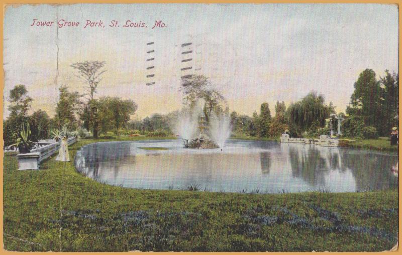 St. Louis, MO., Tower Grove Park - 1907