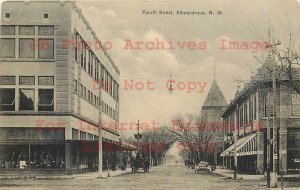 NM, Albuquerque, New Mexico, Fourth Street, Business Section