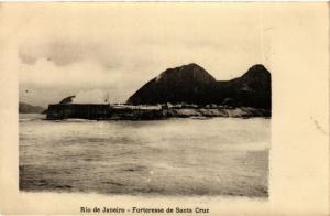CPA AK RIO DE JANEIRO Forteresse de Santa Cruz. BRAZIL (621626)