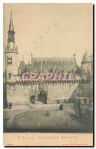 Old Postcard La Rochelle Hotel de Ville