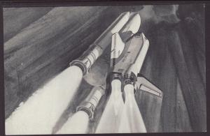 Space Shuttle Launch Postcard