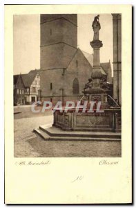 Old Postcard Obernai