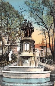 Statue des Comtes d'Egmont et de Hornes Bruxelles Belgium Unused 