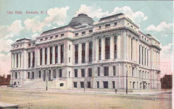 The City Hall at Newark NJ, New Jersey - DB