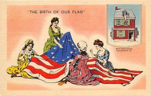 Birth of American Flag Philadelphia, Pennsylvania, USA Unused 