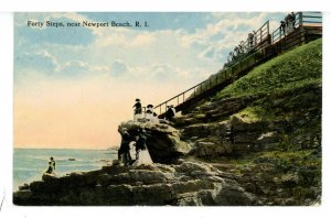 RI - Newport. Forty Steps 