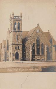 Philadelphia Pennsylvania Eden ME Church Real Photo Antique Postcard J66751