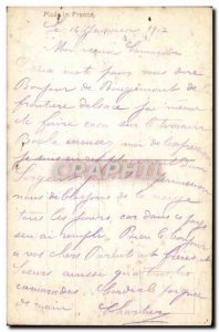 Postcard Old Boys Fancy Litany has married