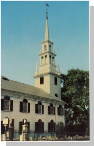 Beautiful Newport, Rhode Island/RI Postcard, Trinity Church