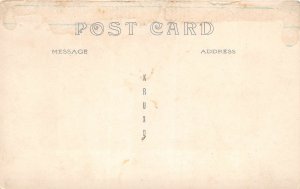 G18/ Auburn? Indiana RPPC Postcard c1920 First Court House Burned