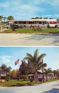 Bradenton Florida Manatee Trailer Park, Multi-View Chrome Vintage PC U13089