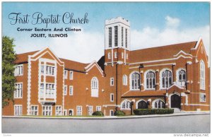 First Baptist Church, Corner Eastern And Clinton, Joliet, Illinois, 1900-1910s