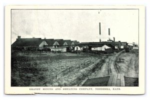 Postcard Granby Mining And Smelting Company Neodesha Kans. Kansas