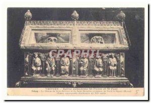 Troyes Old Postcard Cathedral Church of St. Peter and Paul Treasure hunting S...