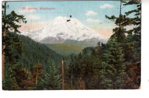 Mount Rainier, Washington, Used World's Fair Seattle 1909