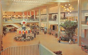 Rochester, NY New York   MIDTOWN PLAZA SHOPPING MALL~Interior ROADSIDE Postcard