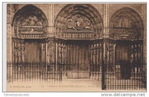 Exterior View, Portail Royals, Cathedrale de Chartres, Chartres, France 1900-10s