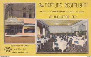 ST. AUGUSTINE , Florida, 1930-40s ; The Neptune Restaurant