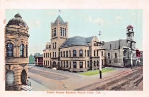 SANTA CRUZ CALIFORNIA~COURT HOUSE SQUARE  POSTCARD 1900s