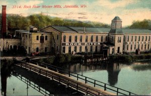 Wisconsin Janesville Rock River Woolen Mills 1918