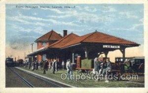 Frisco Passenger Station, Lawton, Ok ,Oklahoma, USA Train Railroad Station De...