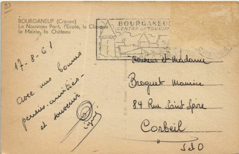 CPA BOURGANEUF Scenes (1144075)