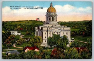 Frankfort  Kentucky  State Capitol Building  Postcard