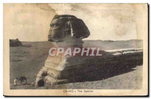 Postcard Ancient Egypt CAIRO Egypt The Sphinx