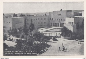 JERUSALEM, Israel, 1940-50s; Buildings of The Jewish Agency