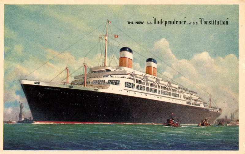 American Export Lines - SS Independence & SS Constitution