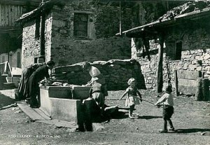 Vintage POSTCARD: AOSTA VALLEY: AYAS-