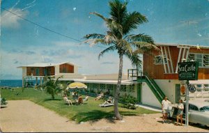 Florida Pompano Beach The Sea Castle On The Ocean 1953