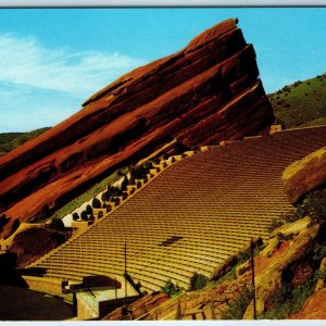 1952 Denver Mountain Parks, Colo Red Rocks Theatre Park Amphitheatre Curved A222