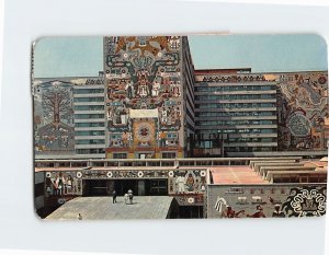 Postcard Communications and the Public Works Secretaries Building, Mexico